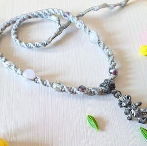 Grateful Dead Bear Necklace